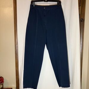 Navy Blue Trousers by LL Bean